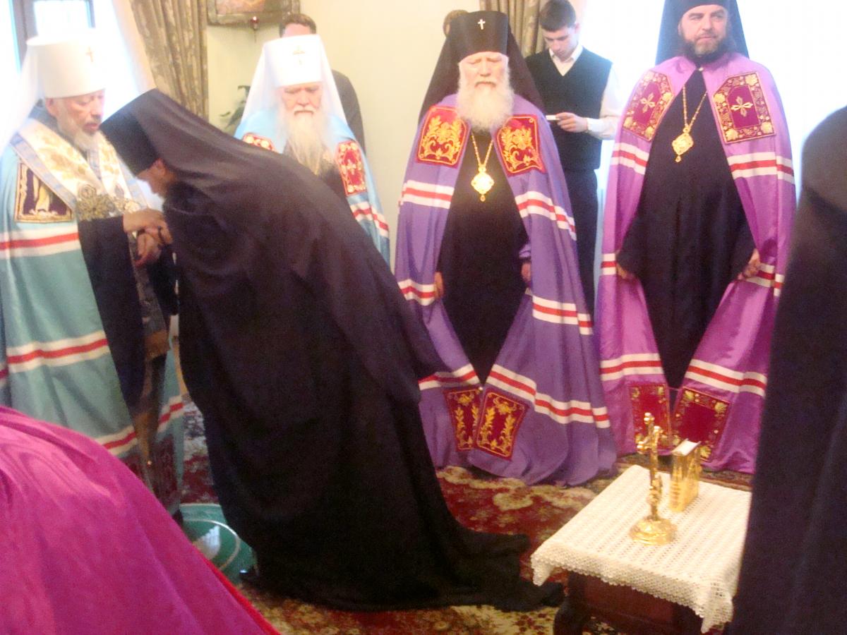 Наречення архімандрита Никодима (Горенка) у єпископа.