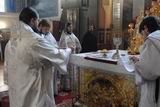 У день Хрещення Господнього архієпископ Никодим очолив Божественну літургію у кафедральному соборі.
