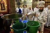 Навечір'я Хрещення Господнього. Літургія у кафедральному соборі Житомира