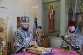 Літургія Передосвячених Дарів у Свято-Успенському архієрейському соборі.