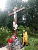 У селі Мирославка звершено освячення новоспорудженого хреста