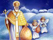 Святий Миколай дарує дітям радість…