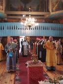 Вечірнє богослужіння напередодні Престольного свята у Коростишеві.