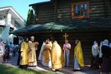 Освячення нового храму у місті Житомирі та надкупольного Хреста у селещі Головине.