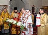 Архиерейсое Богослужение в Коростышевском благочинии.