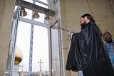 Освячення дзвонів у Житомирському Свято-Хрестовоздвиженському кафедральному соборі.