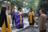 Закладка наріжнього каменю під будівництво нової каплиці.