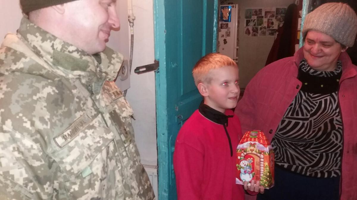 Священик відвідав сім'ї військовослужбовців - учасників АТО.
