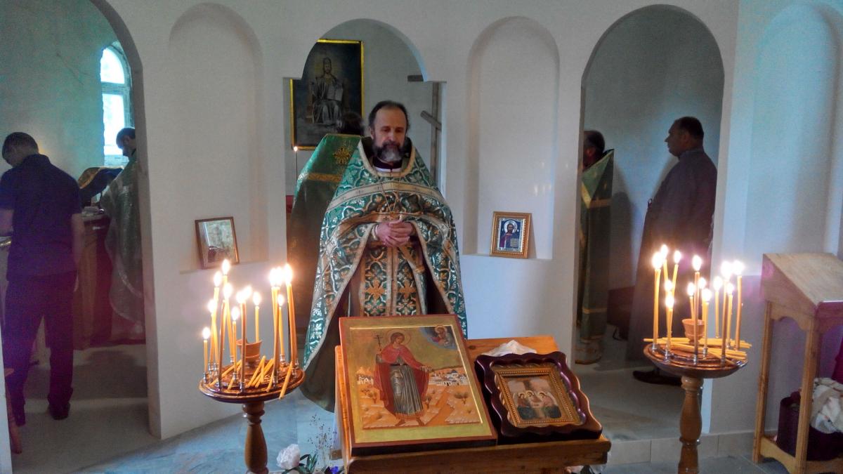 Храмовый праздник святого великомученика Георгия Нового Болгарского в с.Мамрин Коростышевского благочиния.