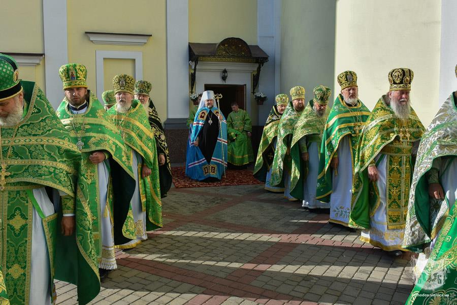 Митрополит Никодим привітав Правлячого архієрея Вінницької єпархії із Днем Ангела!