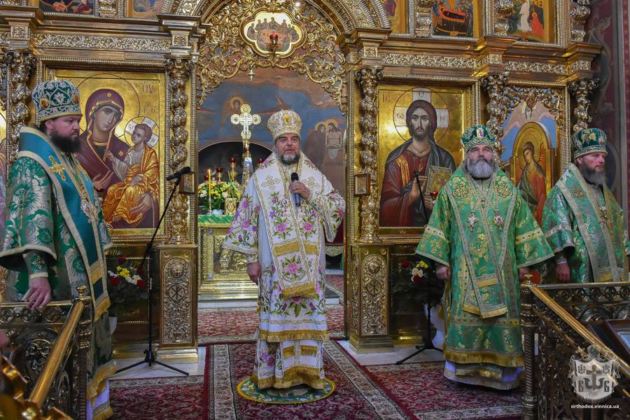 Митрополит Никодим привітав Правлячого архієрея Вінницької єпархії із Днем Ангела!