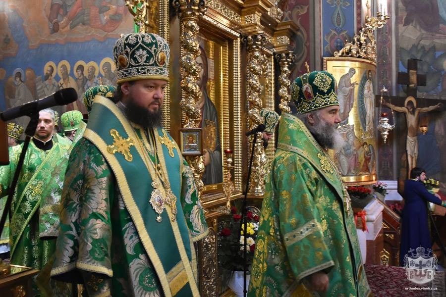 Митрополит Никодим привітав Правлячого архієрея Вінницької єпархії із Днем Ангела!