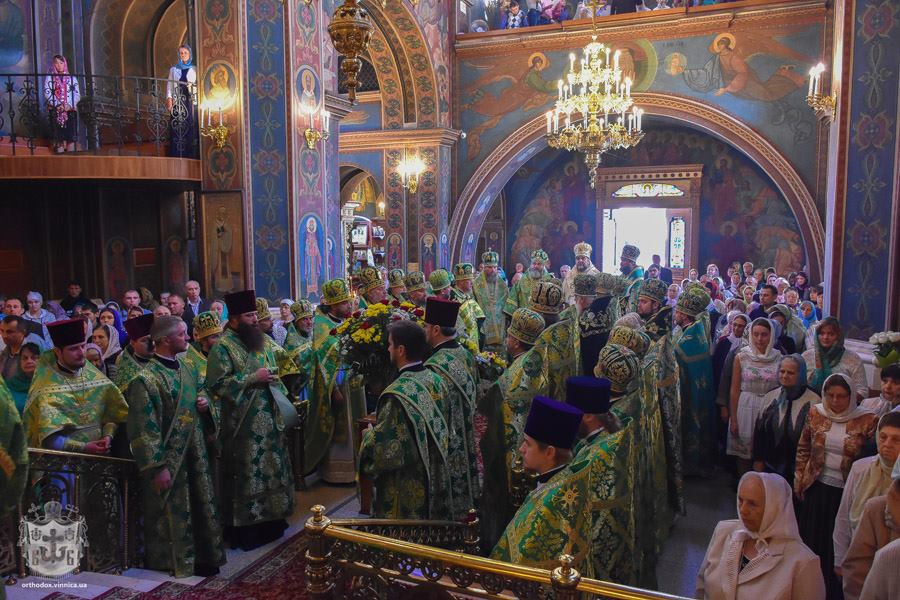Митрополит Никодим привітав Правлячого архієрея Вінницької єпархії із Днем Ангела!