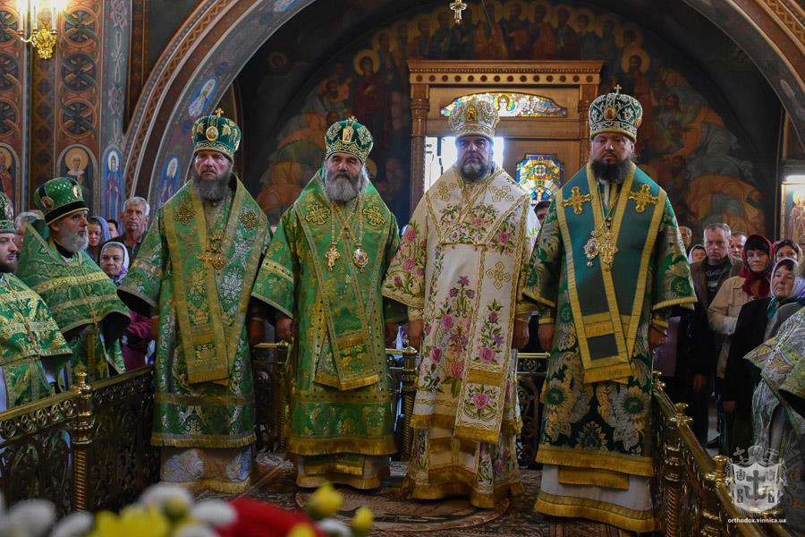 Митрополит Никодим привітав Правлячого архієрея Вінницької єпархії із Днем Ангела!