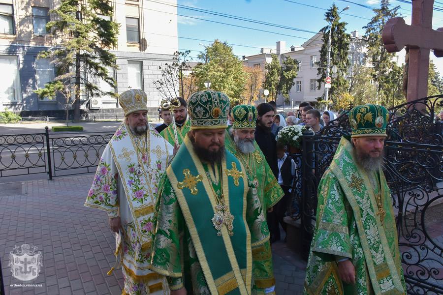 Митрополит Никодим привітав Правлячого архієрея Вінницької єпархії із Днем Ангела!