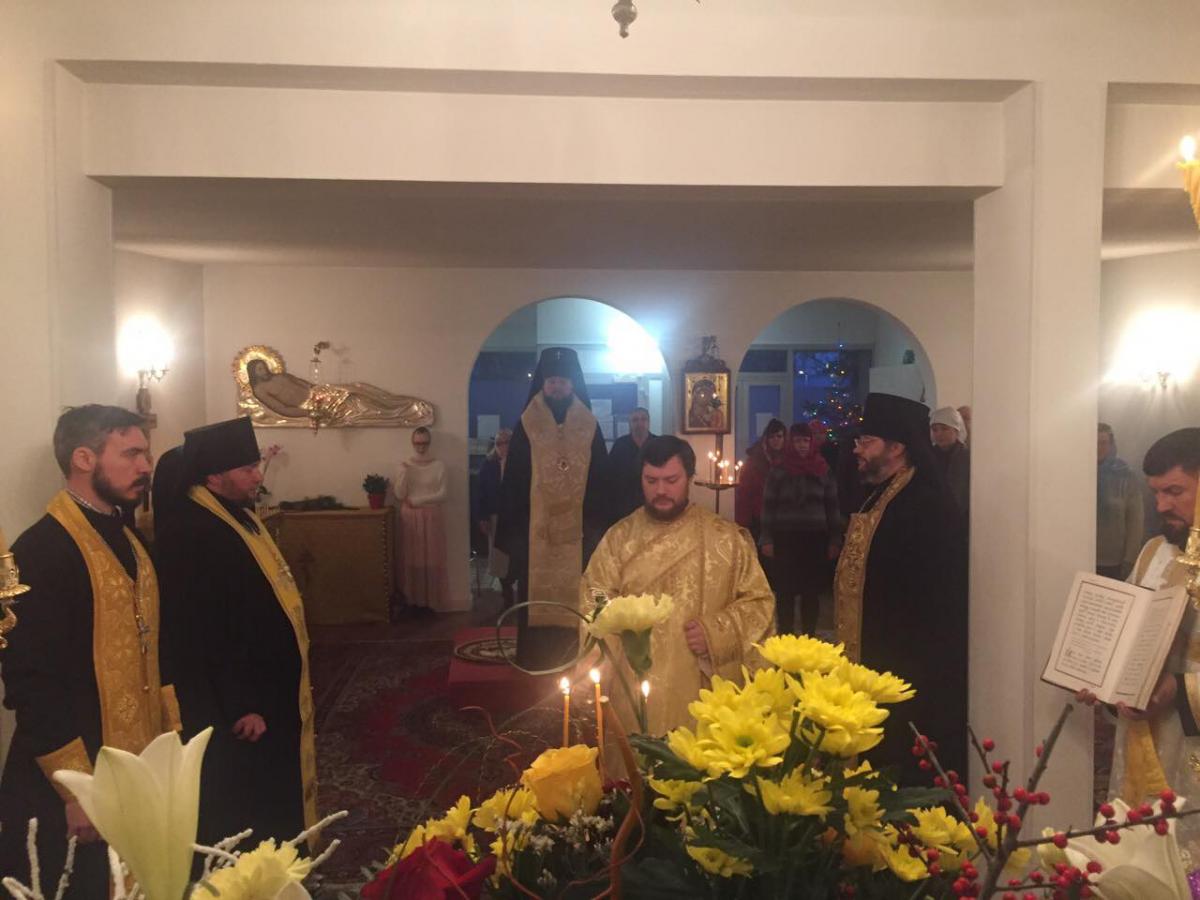 Архієпископ Никодим звершив Всенічне Бдіння у Баден-Бадені