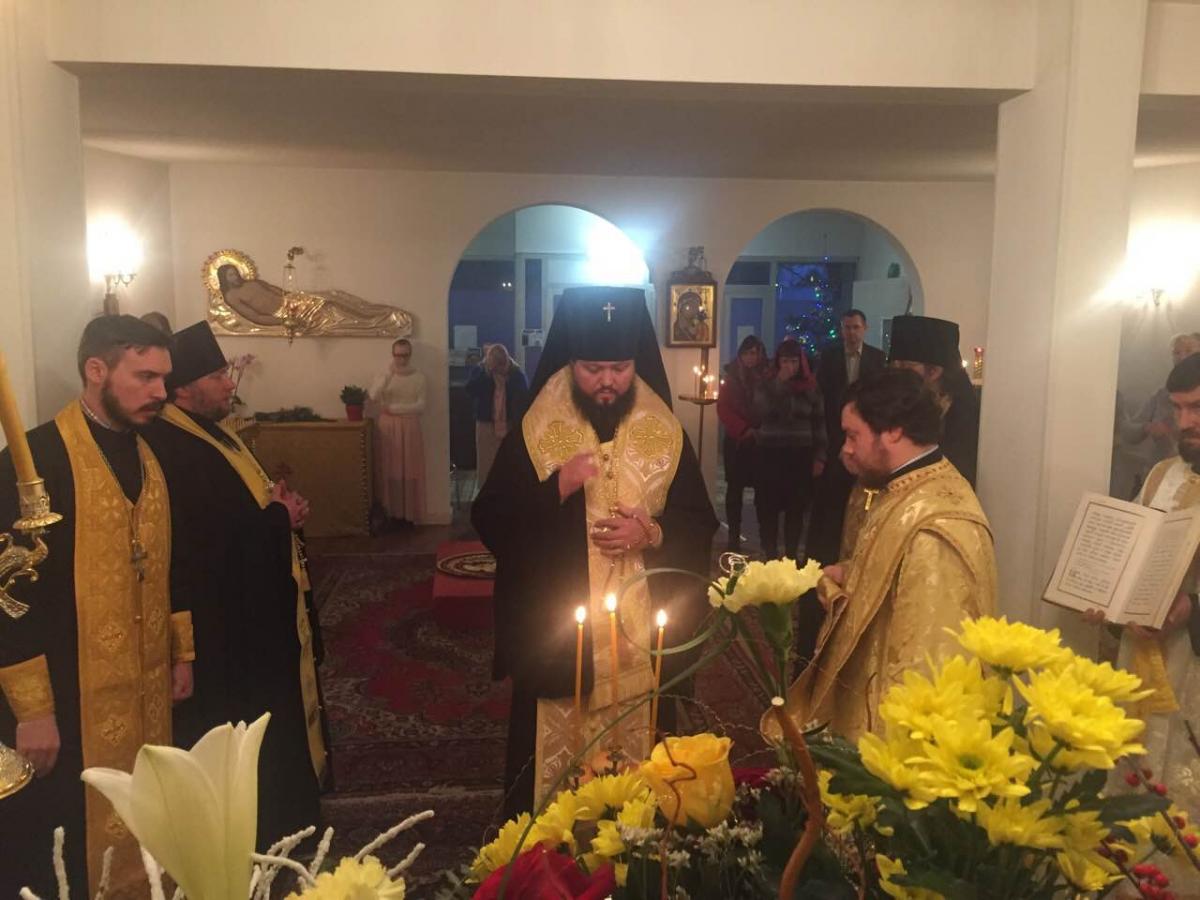 Архієпископ Никодим звершив Всенічне Бдіння у Баден-Бадені