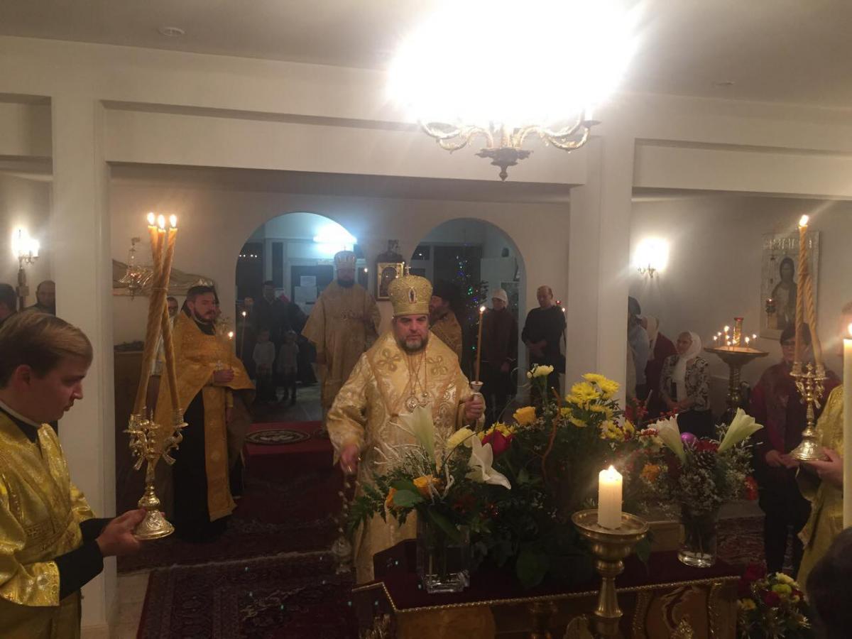 Архієпископ Никодим звершив Всенічне Бдіння у Баден-Бадені