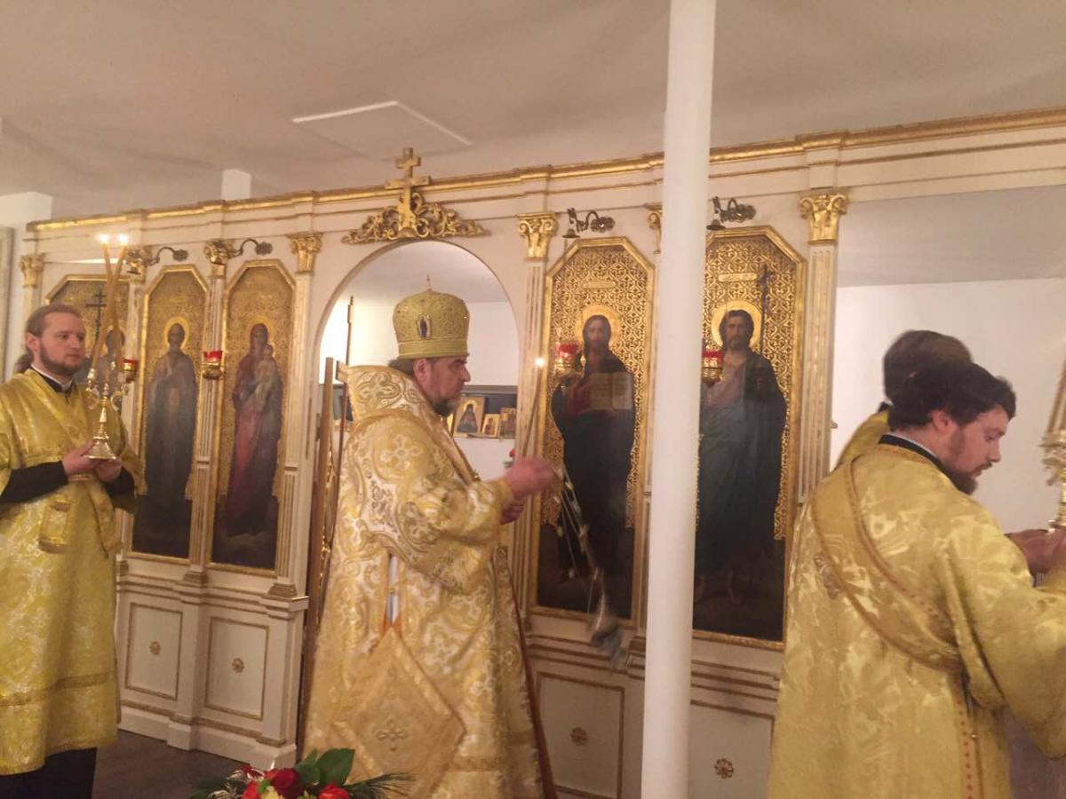 Архієпископ Никодим звершив Всенічне Бдіння у Баден-Бадені