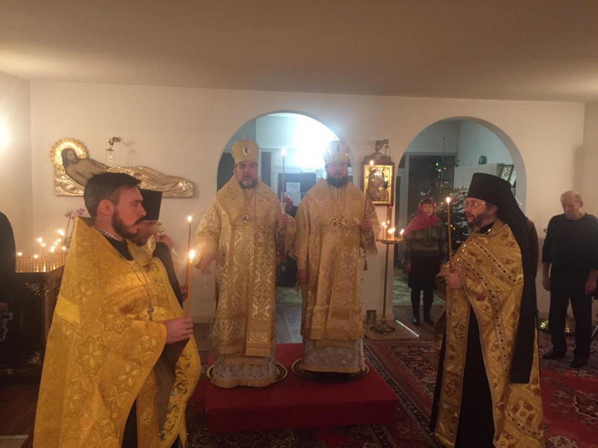 Архієпископ Никодим звершив Всенічне Бдіння у Баден-Бадені