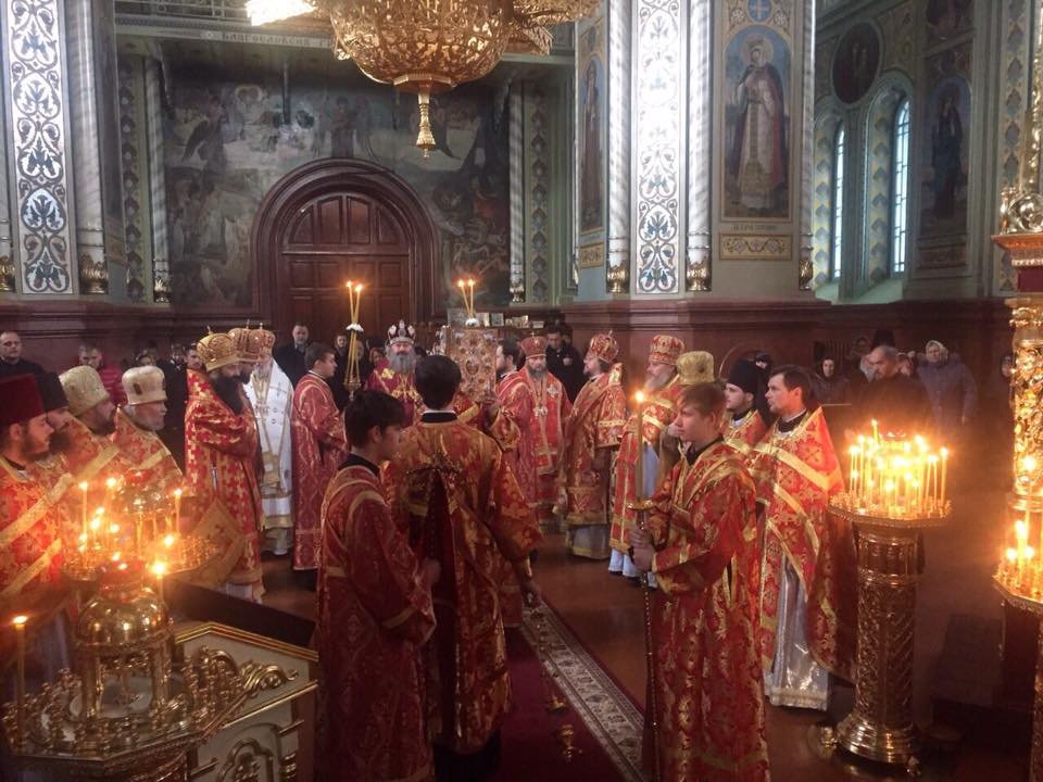 Архієпископ Никодим взяв участь у Божественній літургії в Городницькому Свято-Георгієвському монастирі.