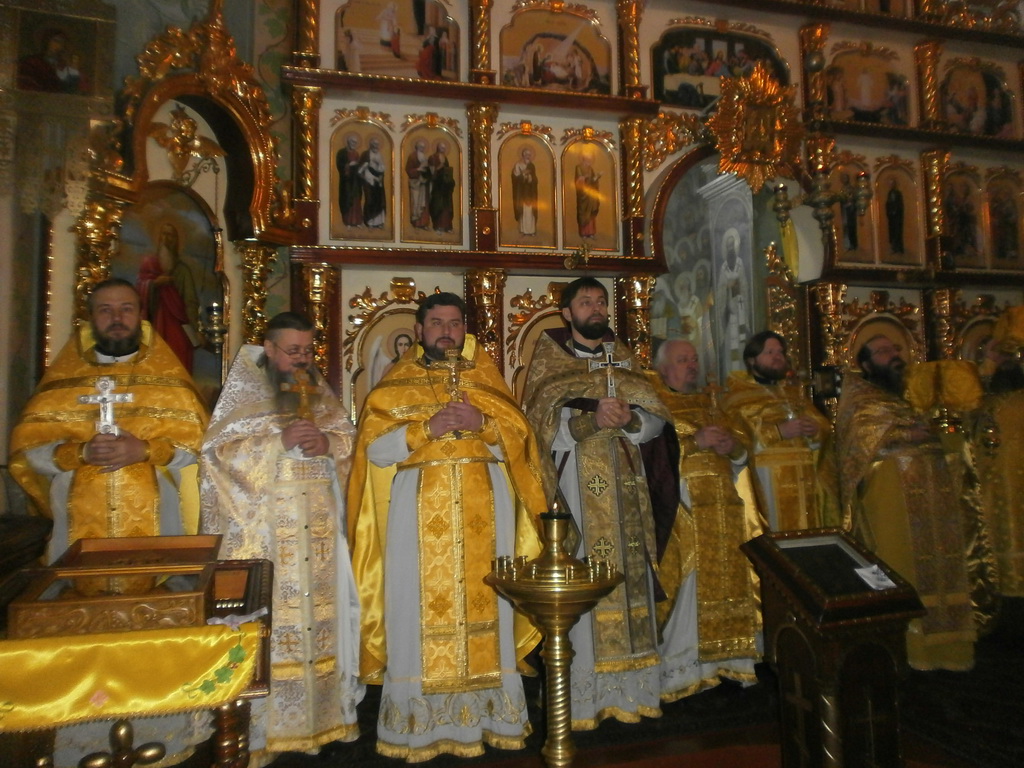 Загальна сповідь духовенства Бердичівського благочиння у дні Різдвяного посту