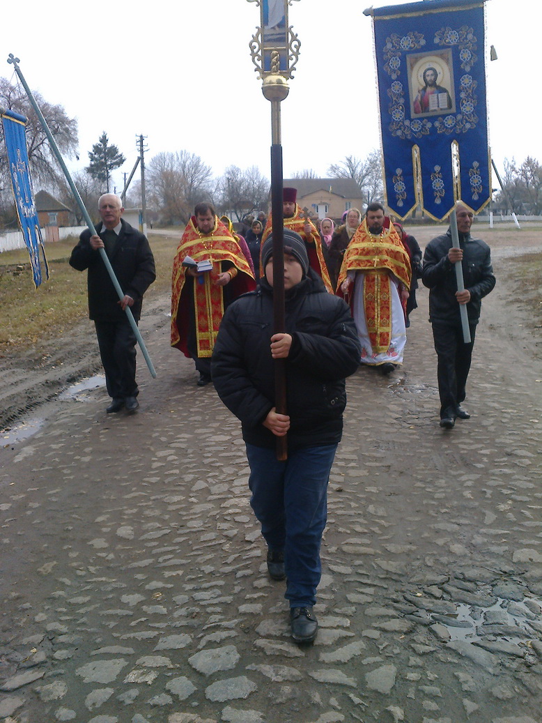 Освячення Поклонного Хреста в день пам’яті св. Димитрія Солунського
