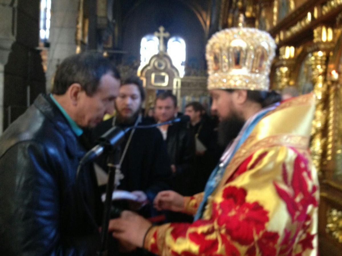 Відзнакою УПЦ нагороджено прихожанина Свято-Миколаївської парафії смт. Ружин.