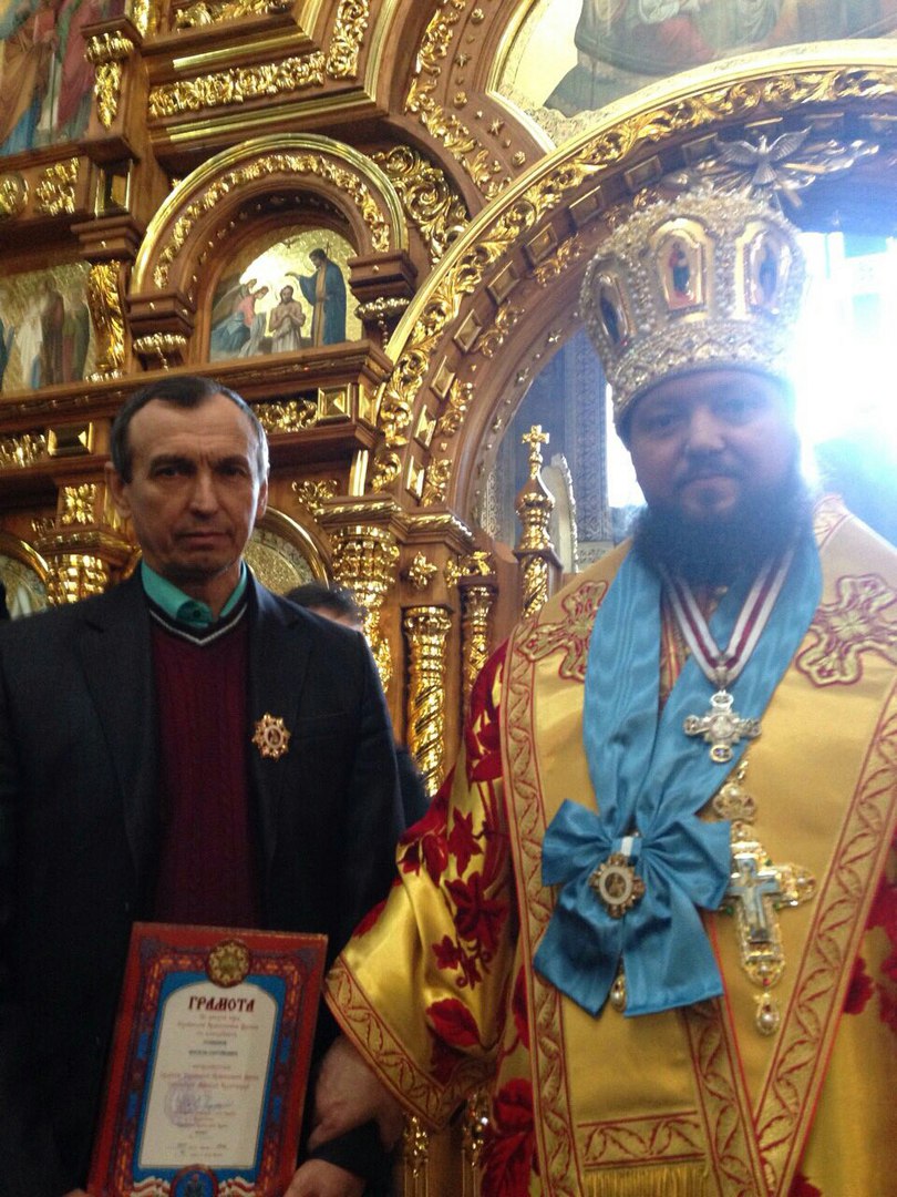 Відзнакою УПЦ нагороджено прихожанина Свято-Миколаївської парафії смт. Ружин.