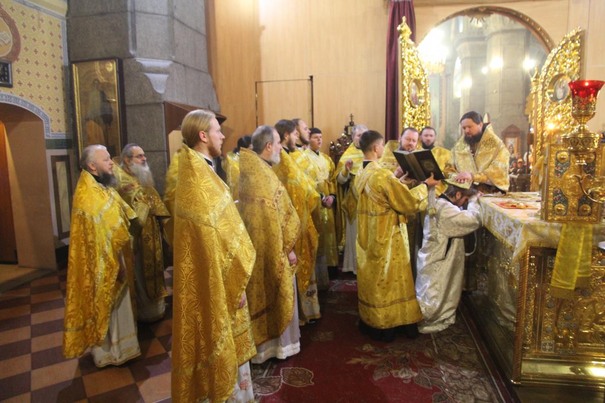 В новорічну ніч житомиряни молилися у кафедральному соборі та просили у Бога миру Україні!