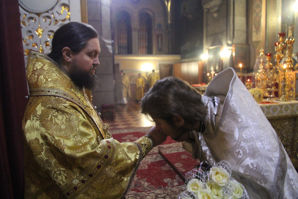 В новорічну ніч житомиряни молилися у кафедральному соборі та просили у Бога миру Україні!