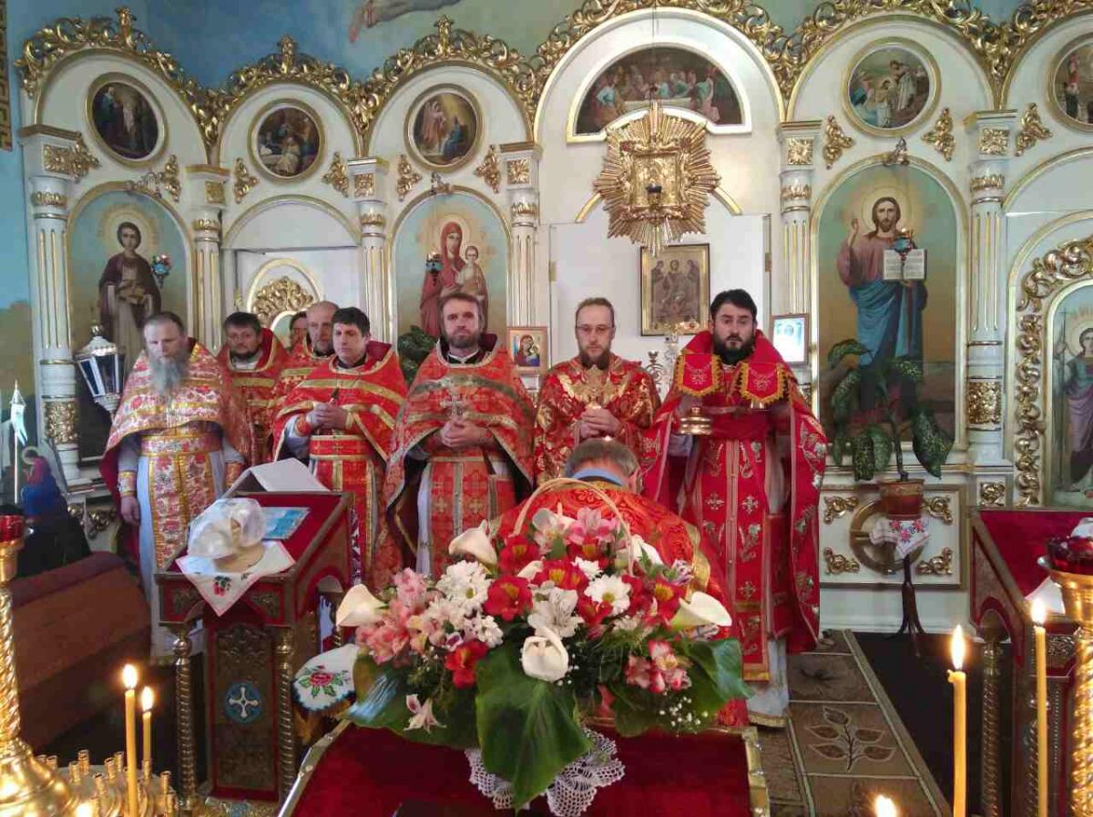 Пасхальное соборное служение духовенства Пулинского благочиния!