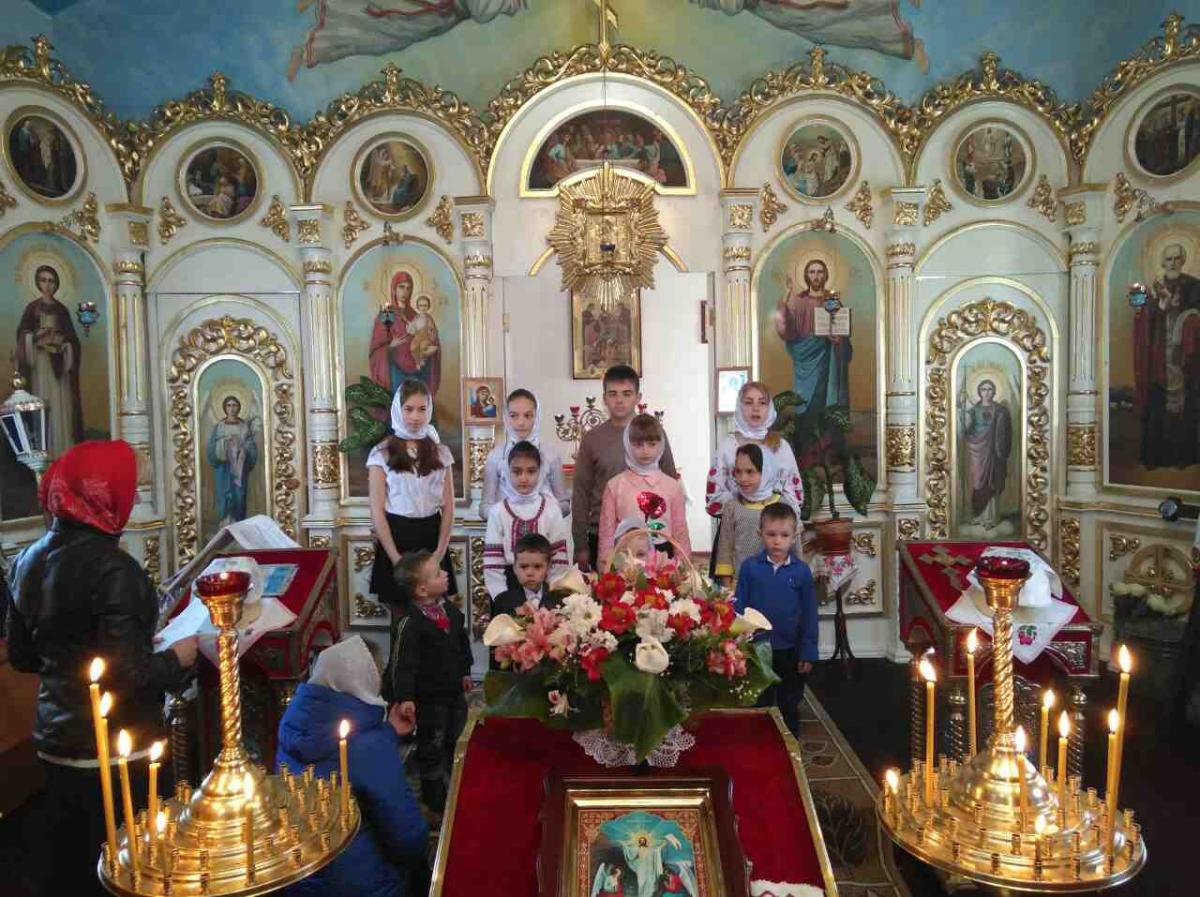 Пасхальное соборное служение духовенства Пулинского благочиния!