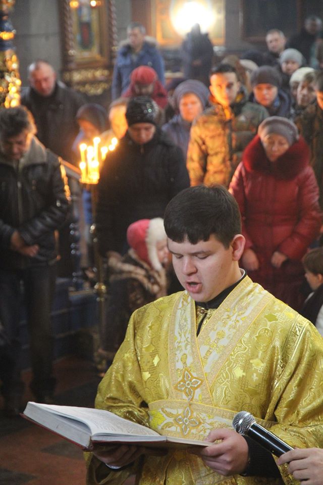 Архієпископ Никодим очолив Божественну літургію напередодні Різдва Христового!