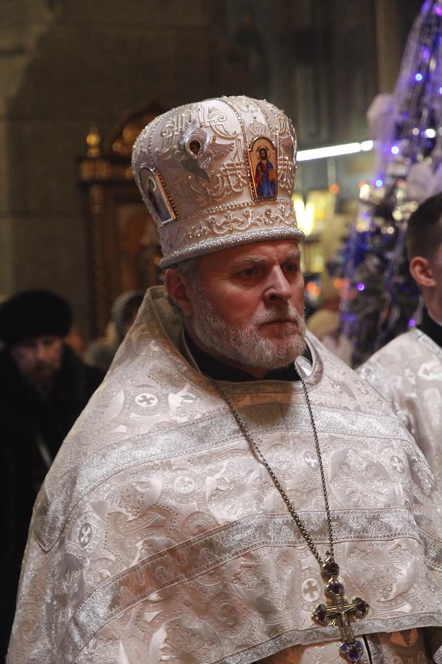 Вечірня молитва накануні свята Різдва Христового у кафедральному соборі