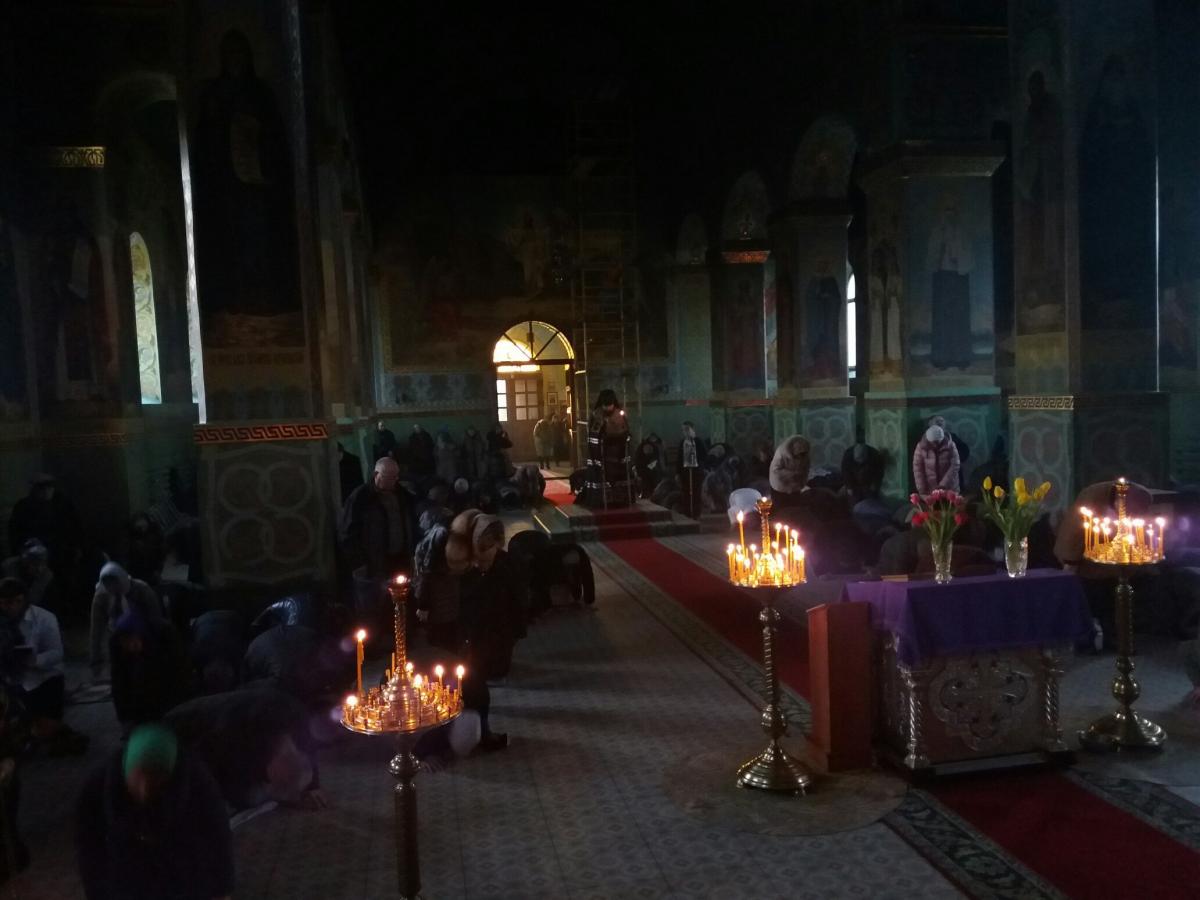 Архієпископ Никодим звершив читання покаянного канону у другому кафедральному місті!