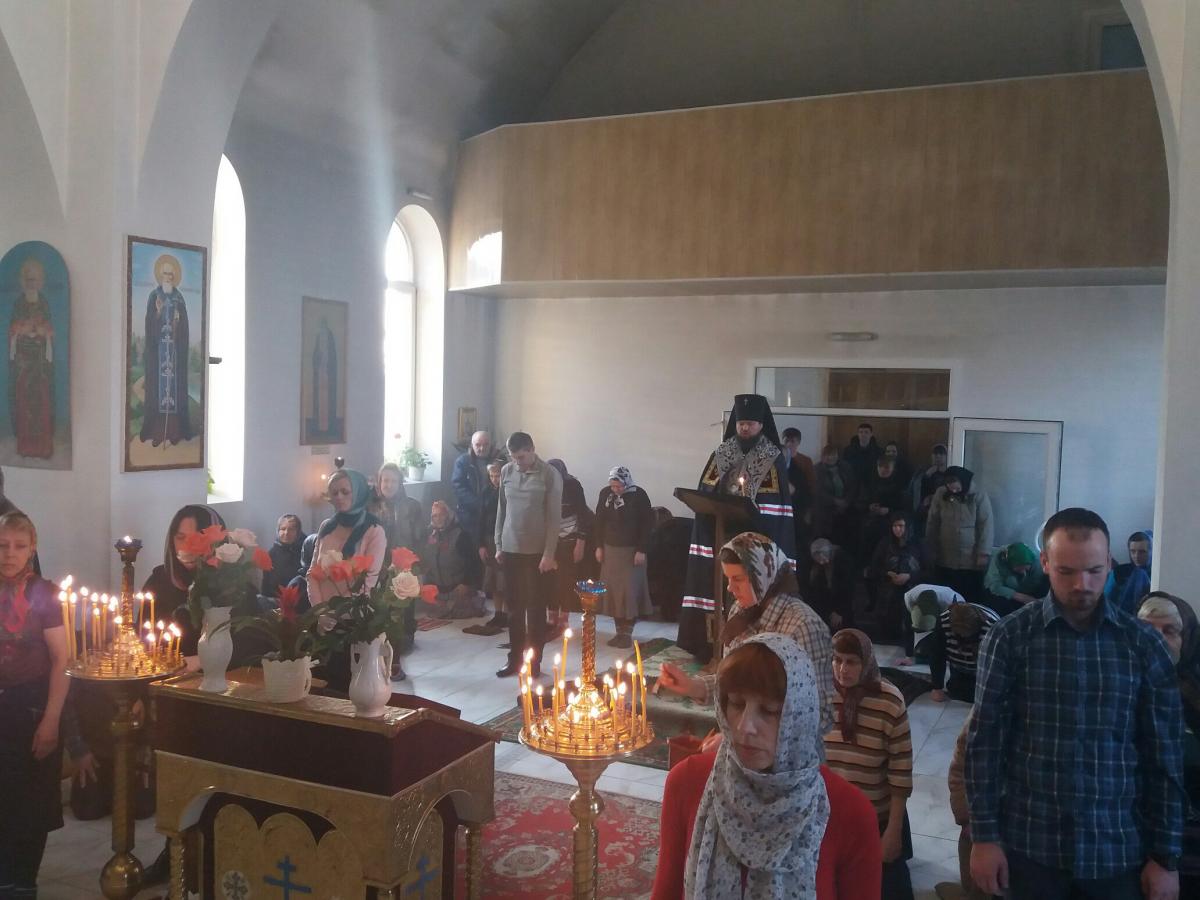 Архієпископ Никодим звершив читання покаянного канону у другому кафедральному місті!