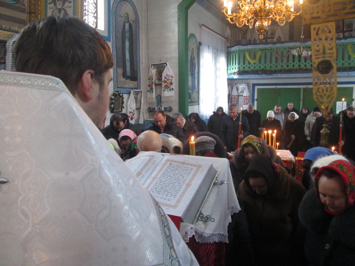 Прощальна служба у Ягодинці