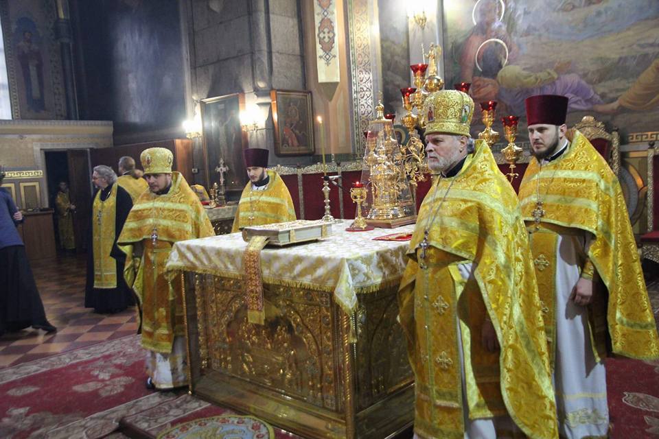 Митрополит Никодим очолив воскресну літургію у Спасо-Преображенському кафедральному соборі!