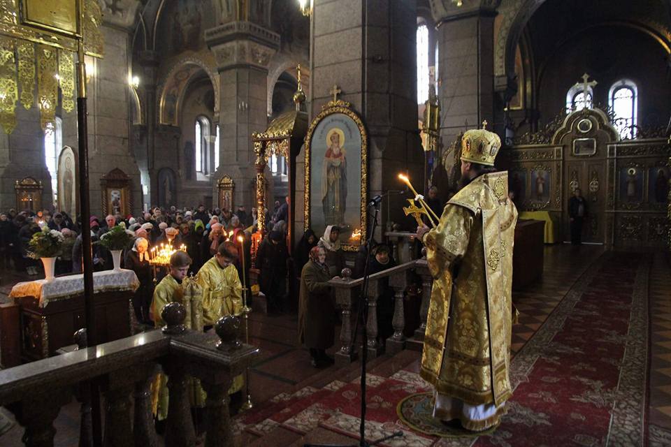 Митрополит Никодим очолив воскресну літургію у Спасо-Преображенському кафедральному соборі!