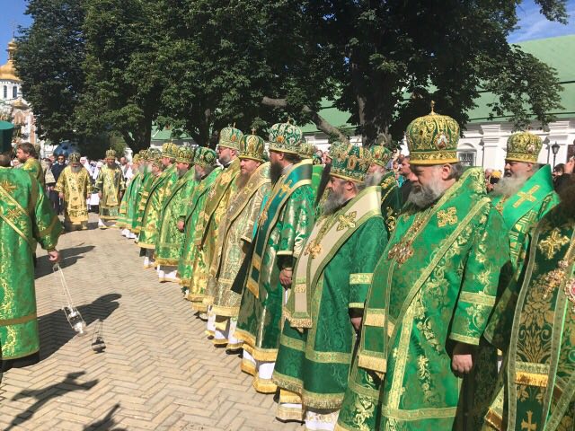 Київ. День Ангела Предстоятеля УПЦ Блаженнішого Митрополита Онуфрія!