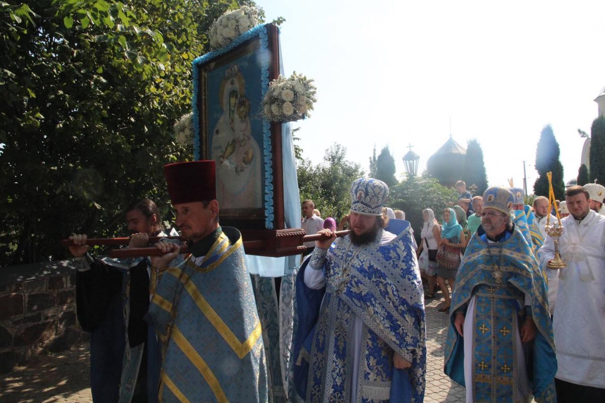 У Тригірському монастирі вшанували ікону Божої Матері!