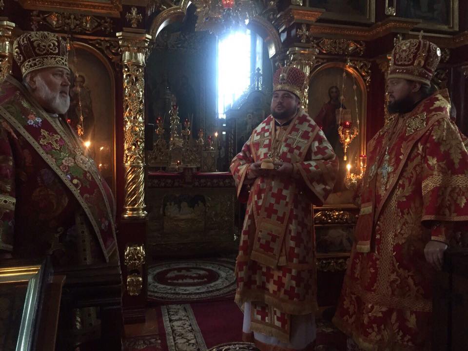 Архієпископ Никодим привітав намісника Городницького чоловічого монастиря із Днем народження.