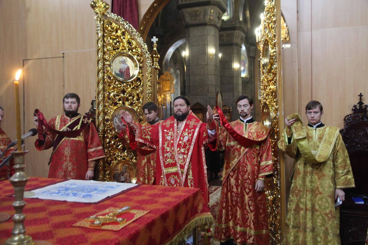 В день пам'яті святої преподобномучениці Анастасії Римлянині нижній храм кафедрального собору м. Житомира відзначив своє престольне свято!