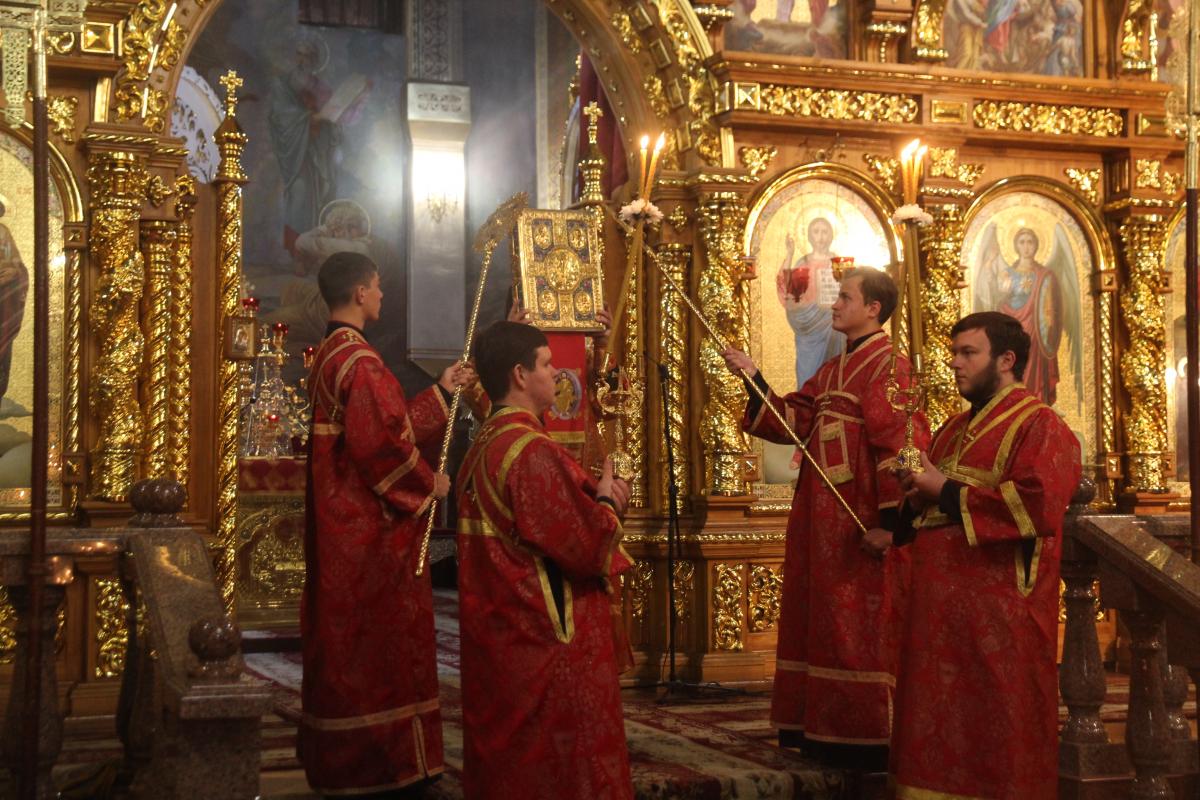 В день пам'яті святої преподобномучениці Анастасії Римлянині нижній храм кафедрального собору м. Житомира відзначив своє престольне свято!