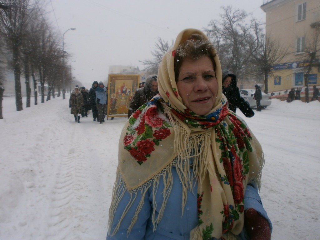 На Різдво Христове Бердичевом пройшов Хресний хід