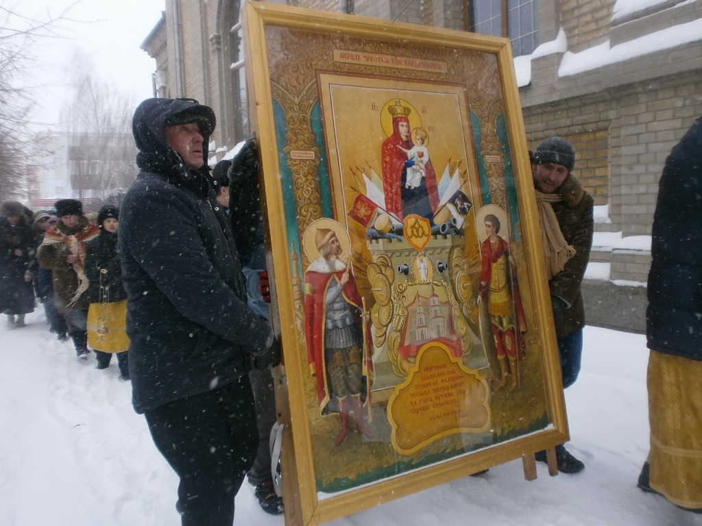 На Різдво Христове Бердичевом пройшов Хресний хід