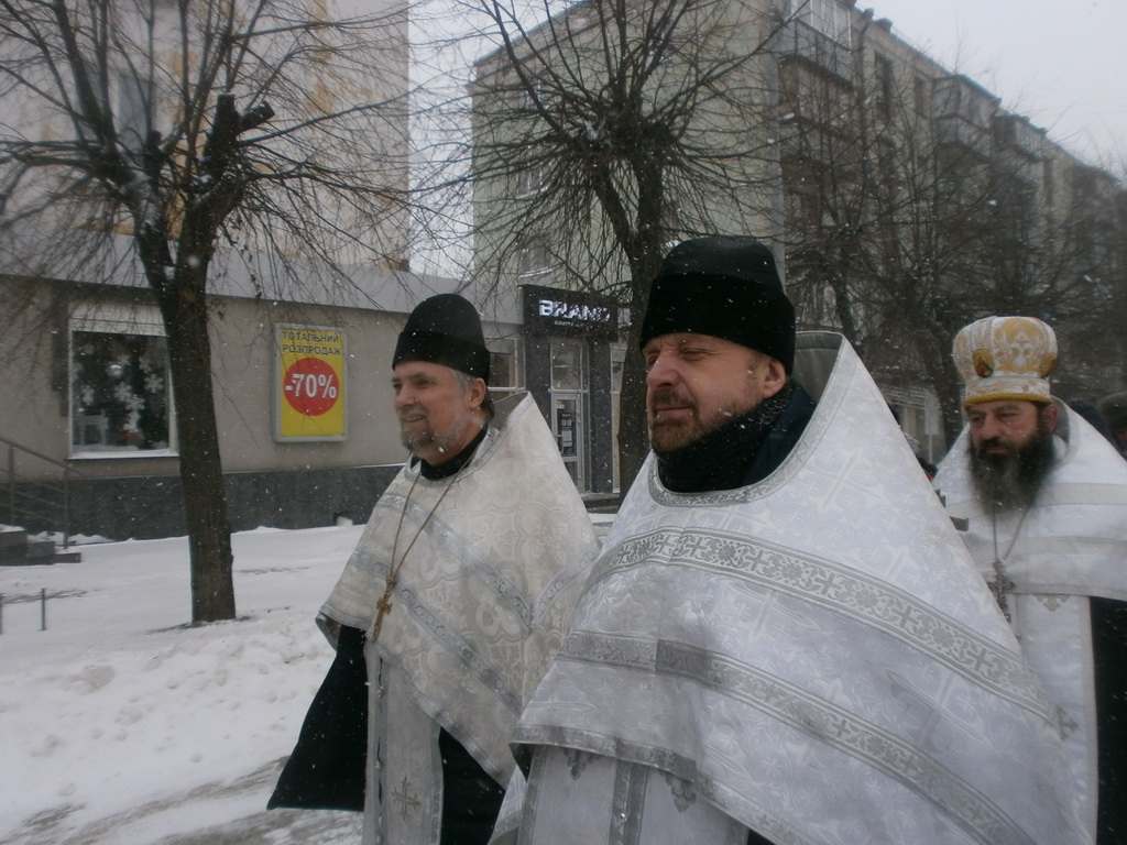 На Різдво Христове Бердичевом пройшов Хресний хід