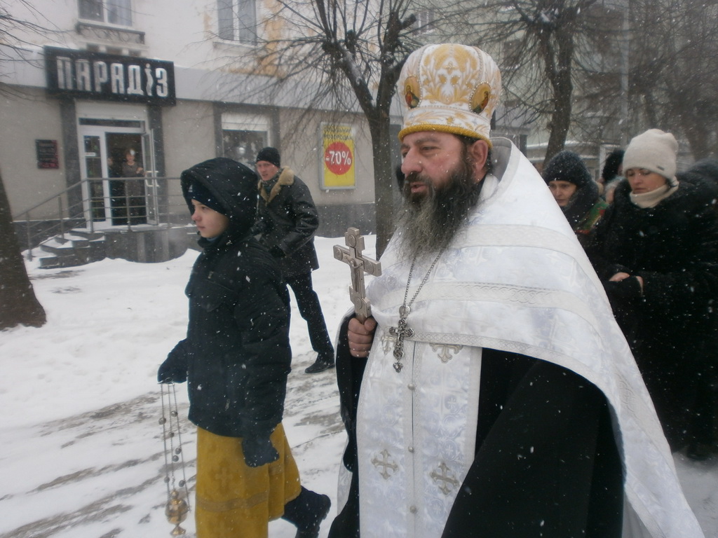 На Різдво Христове Бердичевом пройшов Хресний хід