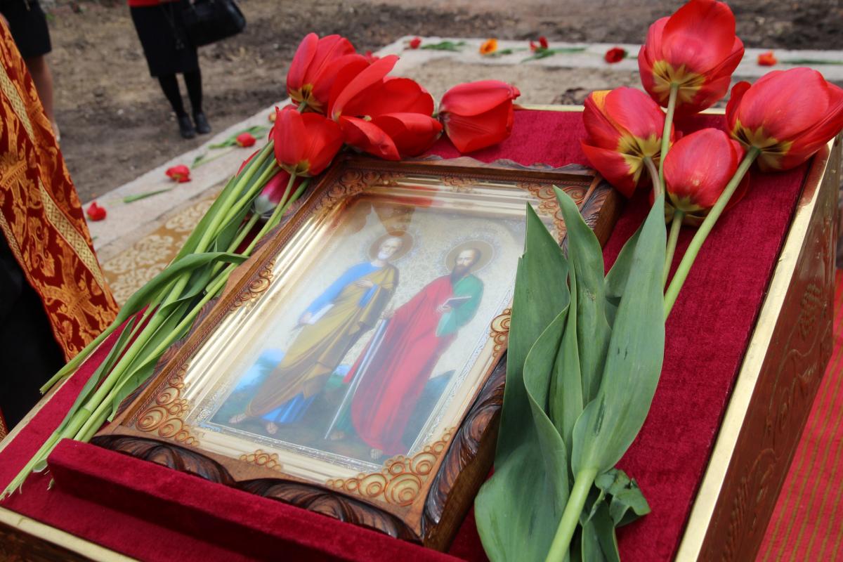 У с. Рея освячено місце під будівництво нового храму!